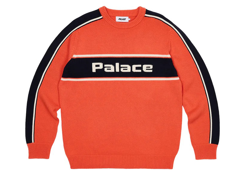 Palace Electronica Knit Tiger Orange Men's - SS23 - US