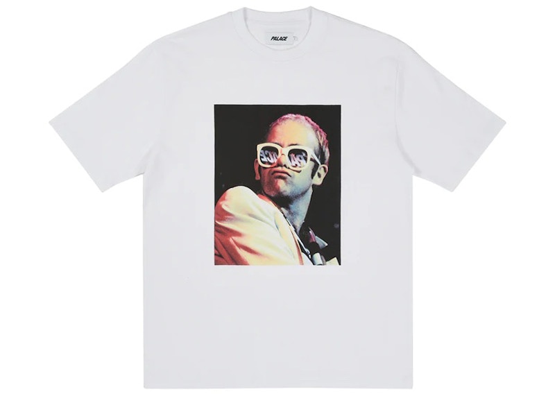 Palace Elton John Icon T-shirt White Uomo - SS22 - IT