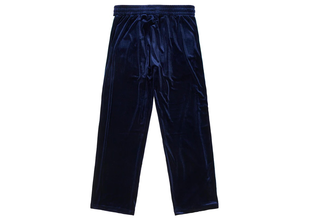 Palace Elton John Velour Track Bottoms Navy Men's - SS22 - US