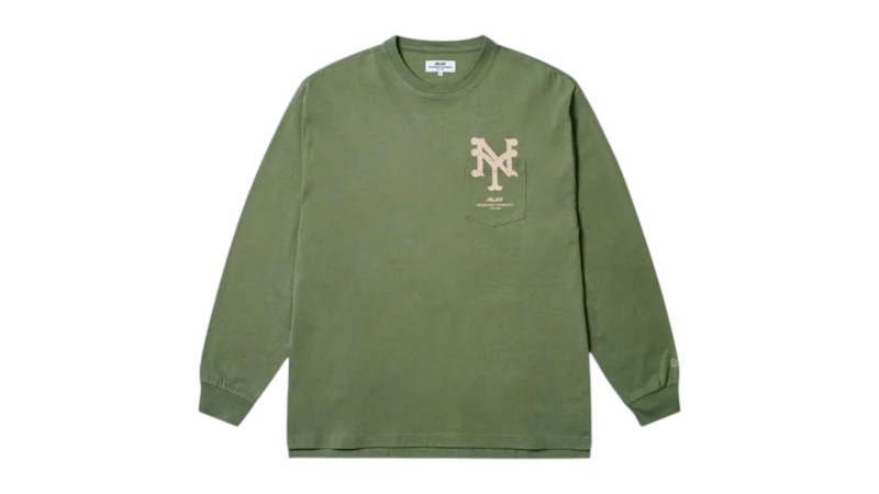 Palace Engineered Garments Maglia a maniche lunghe Oliva