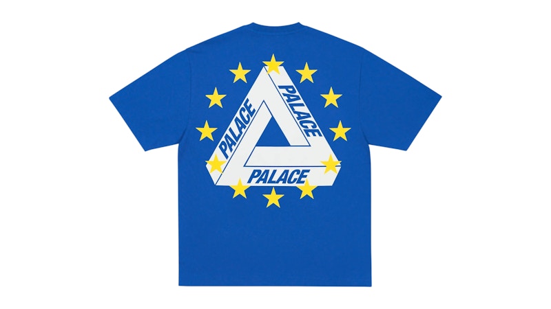 Palace Eu Tri T-Shirt Blue Berry Men's - SS26 - US