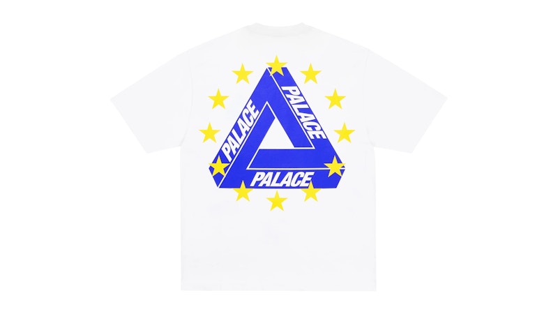 Palace Eu Tri T-Shirt White Men's - SS26 - US