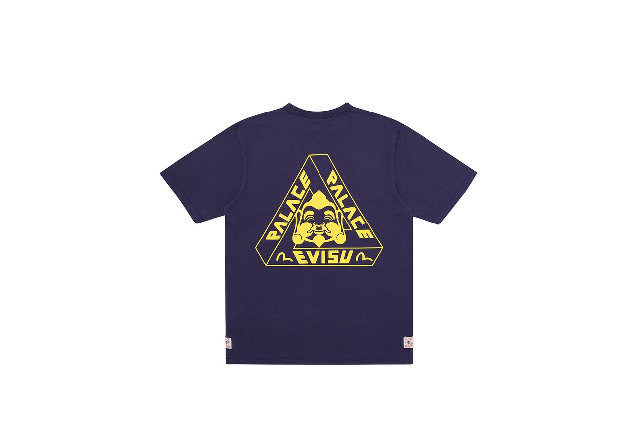 Palace Evisu T-Shirt Navy