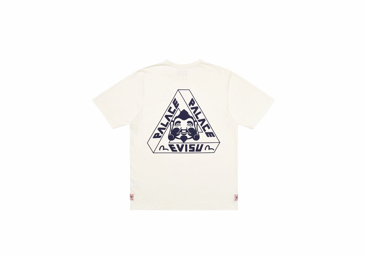 Palace Evisu T-Shirt White メンズ - SS20 - JP