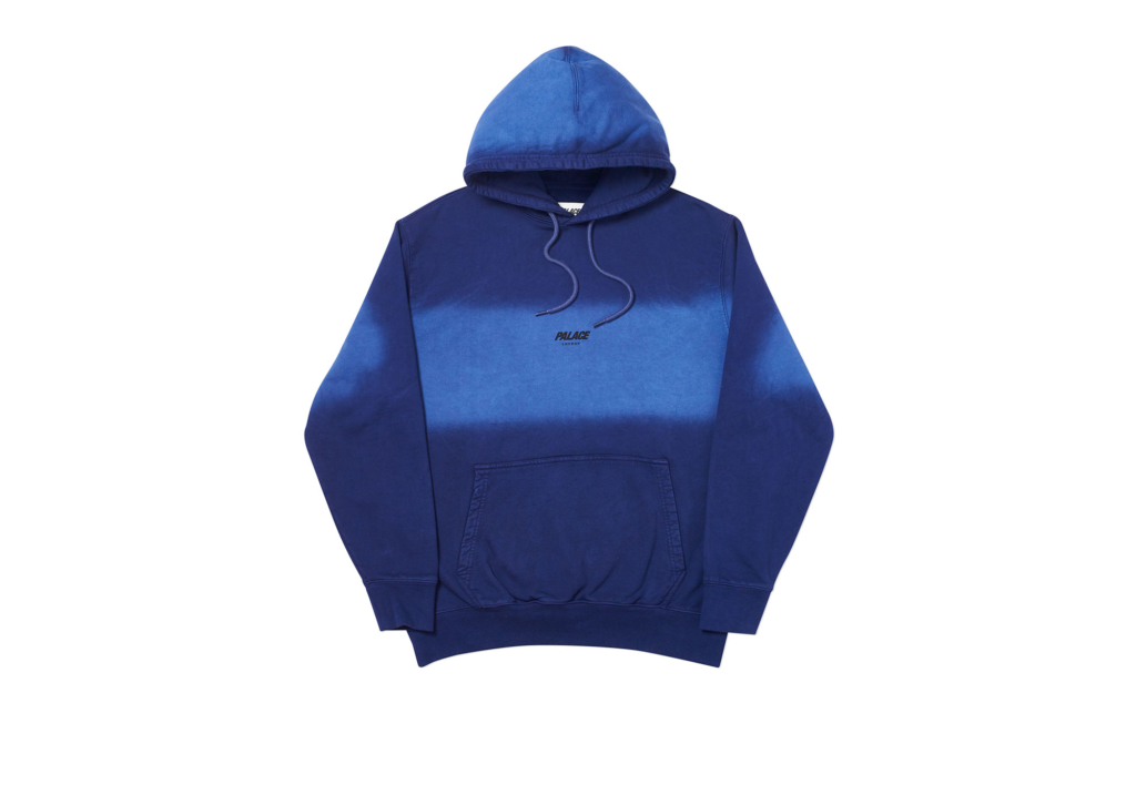 Palace LA Dye Hood Blue/Green Homme de la Collection - SS19 - FR