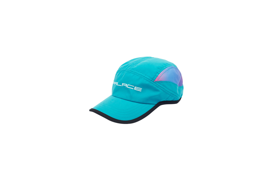 Palace Fader Running Hat Shell Teal - FW17 - US