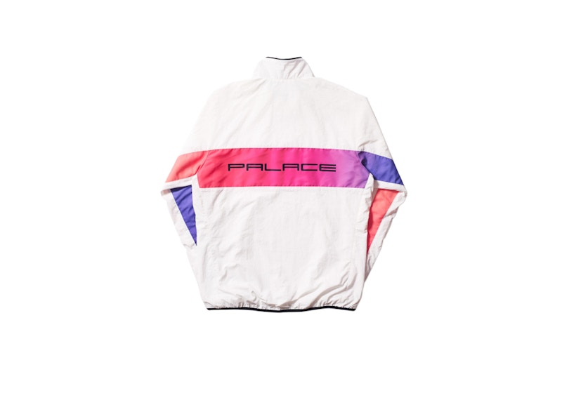 Palace Fader Shell Top White/Black Uomo - Autumn 2017 - IT