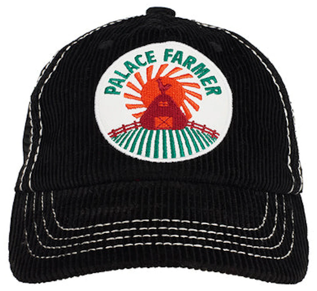 Palace Farmer Trucker Hat Black Men's - SS22 - US