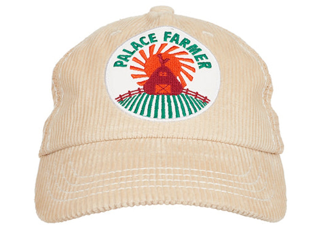 Pre-owned Palace Farmer Trucker Hat Cream