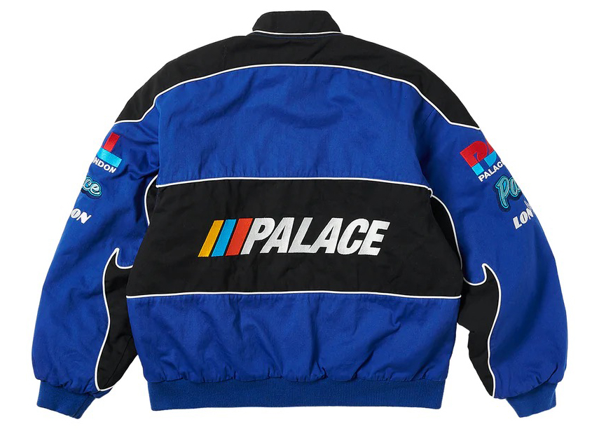 Palace Fast Cotton Jacket Blue Men's - SS23 - US