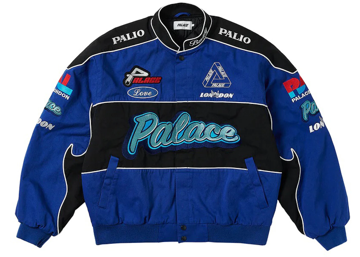 Palace Fast Cotton Jacket Blue Men's - SS23 - US