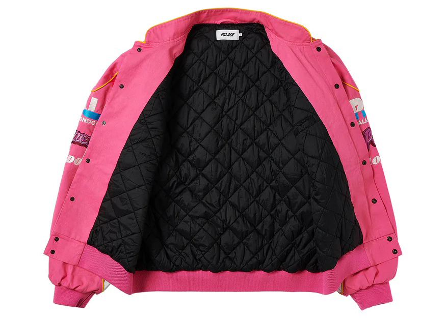 Palace Fast Cotton Jacket Pink Men's - SS23 - GB