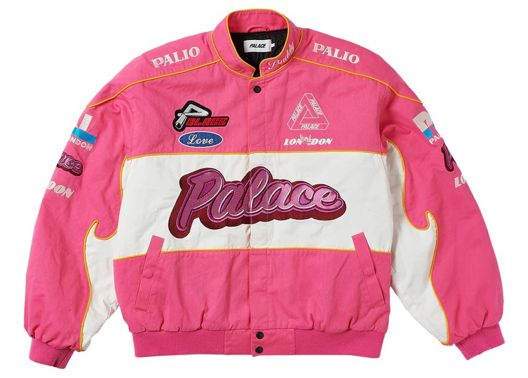 Pre-owned Palace Fast Cotton Jacket Pink