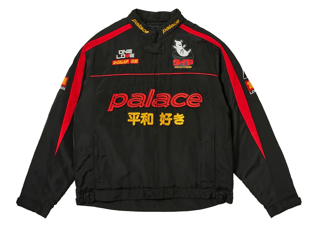 Pre-owned Palace Faster Jacket Black/red