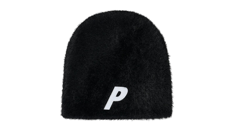 Palace Faux Mohair P Nein Cuff Beanie Black Men's - FW25 - US