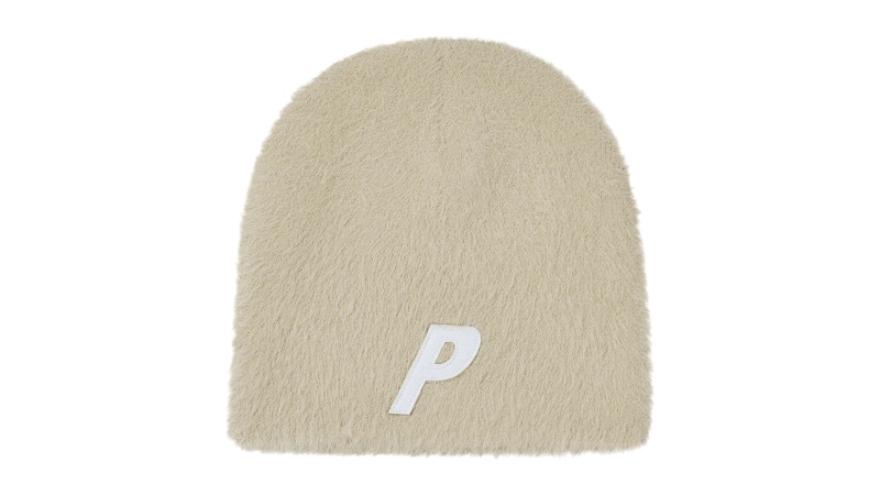 Palace Faux Mohair P Nein Cuff Beanie Stoney Grey メンズ - FW25 - JP