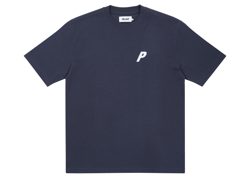 Palace Felt P T-shirt (FW21) Navy Men's - FW21 - US