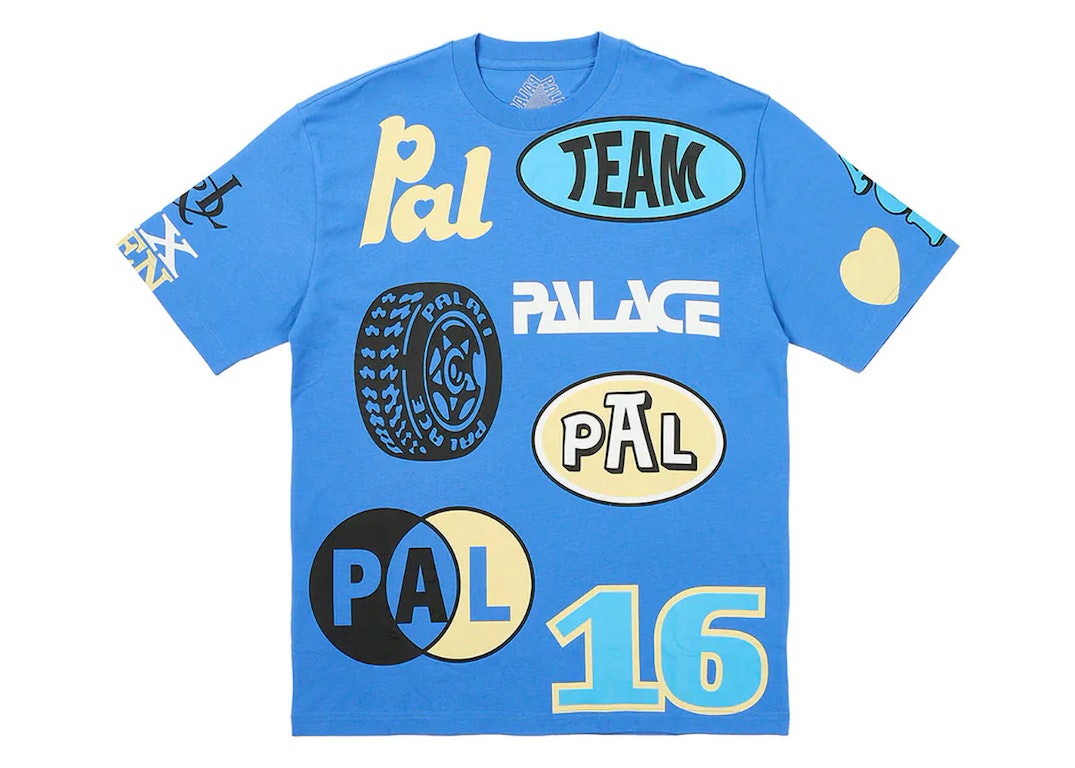 Pre-owned Palace Fill Up T-shirt Palatial Blue