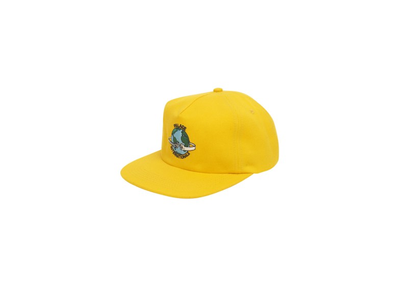 Palace Fist Bump Snapback Yellow