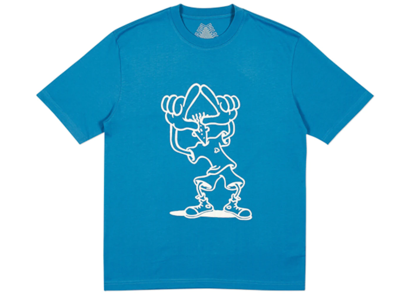 Palace Fizzy T-Shirt Blue - FW18 Men's - US