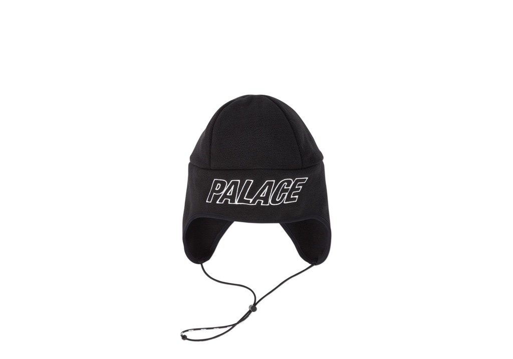 Palace Flap Hat Black