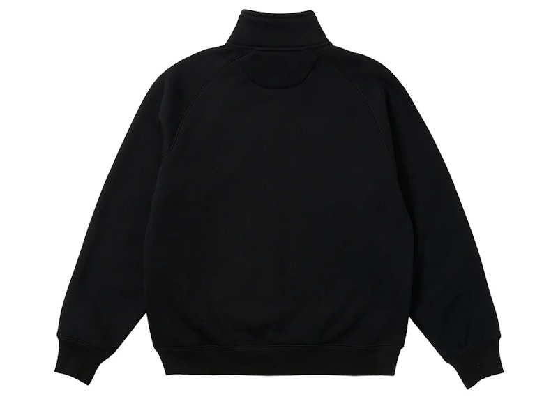 Palace Fleece Bonded Full Zip Black Men's - SS23 - US