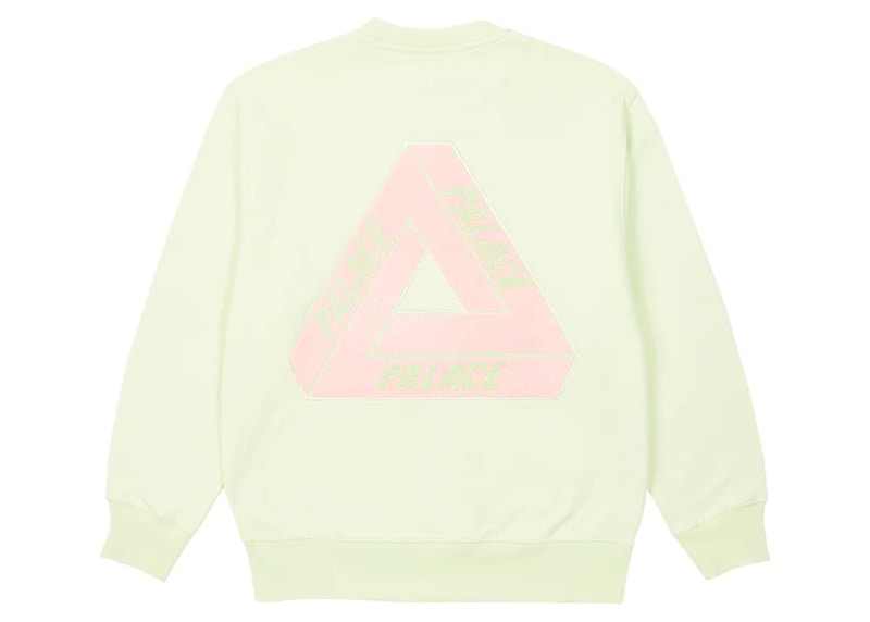 Palace Fleece Tri-Ferg Crew Mojito Men's - SS23 - GB