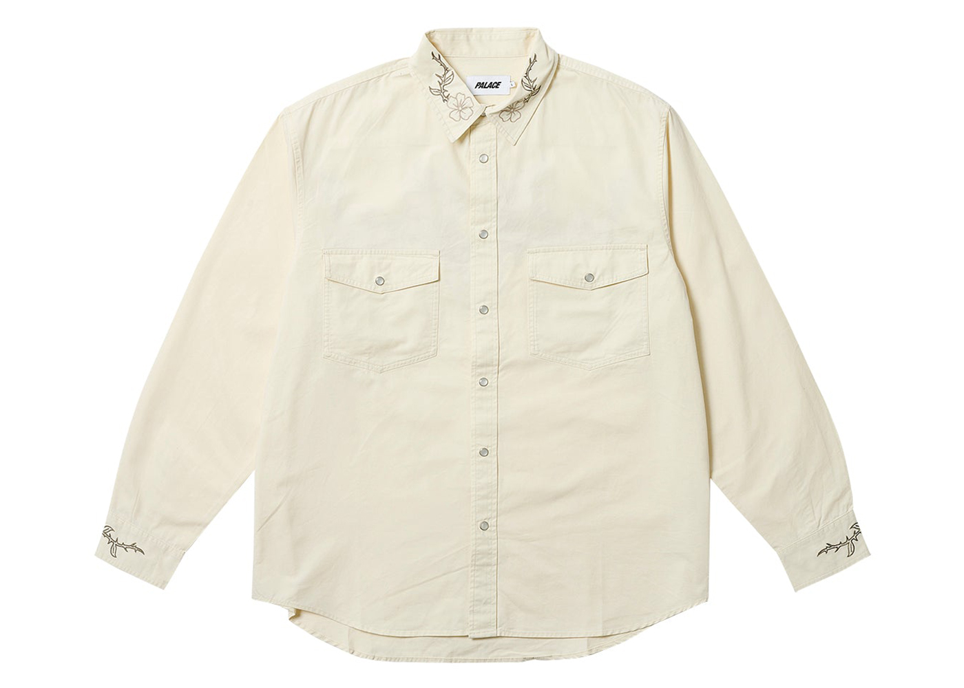 Palace Flexus Shirt Soft White メンズ - SS24 - JP