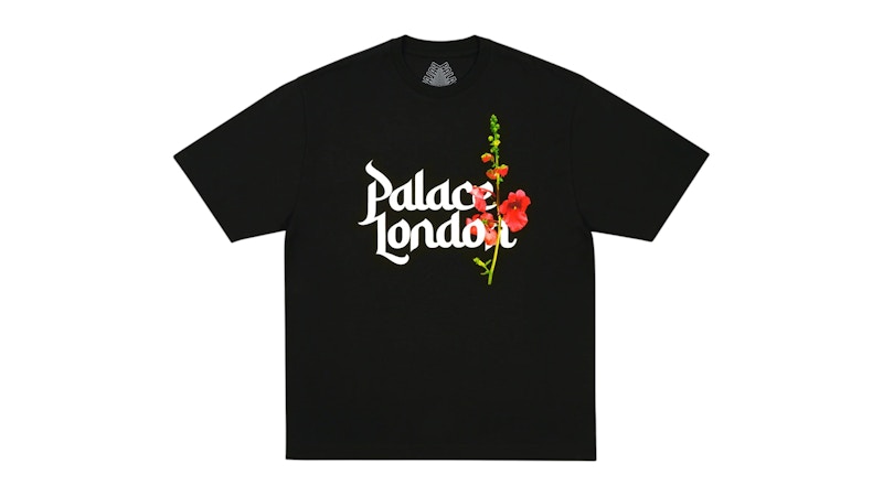 Palace Flower Type T-Shirt Black Men's - SS25 - US