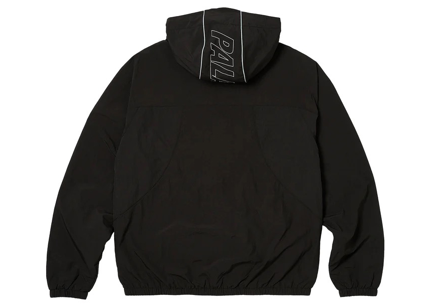 Palace Font Zip Shell Jacket Black/Black メンズ - SS23 - JP