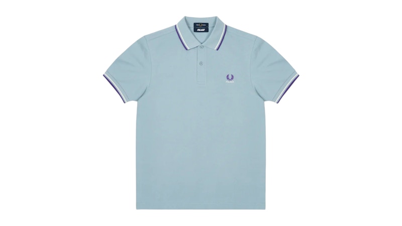 トップス PALACE FRED PERRY SHIRT white XXL FRED PERRY SHIRT – 707