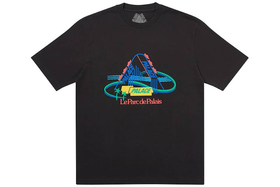 Palace French Ones T-Shirt Black Men's - SS20 - US