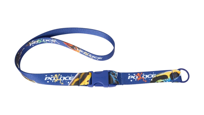 Palace Frogger Lanyard Blue/Multicolor