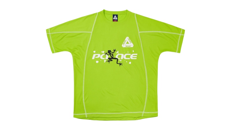 Camiseta Palace Frogger Tech verde neón
