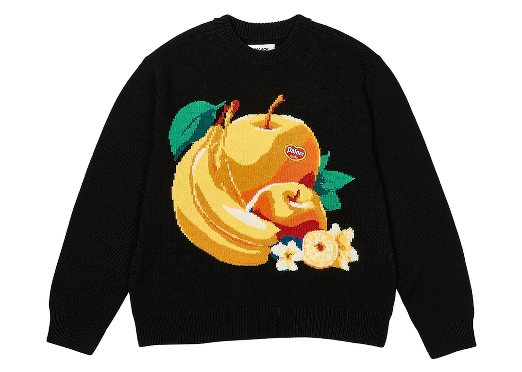 Pre-owned Palace Fruit Life Knit Black
