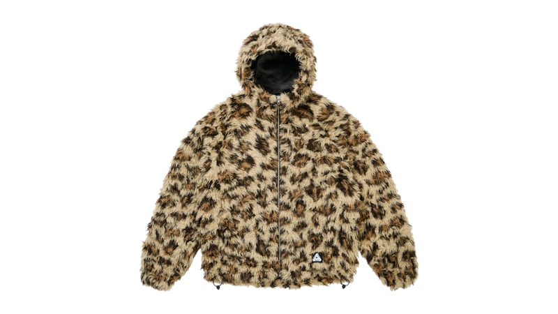 Palace Furry Fleece Jacket Leopard Men's - SS26 - US