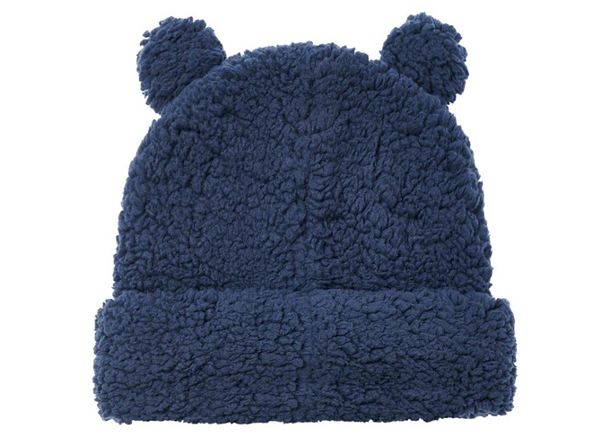 Palace Fuzzy Ear Beanie Black S/M - ニットキャップ/ビーニー