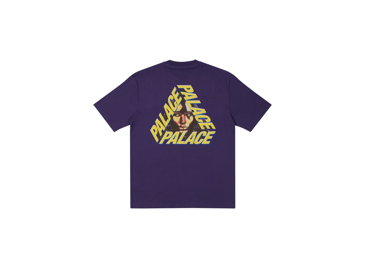 Palace Bubbling T-shirt Purple