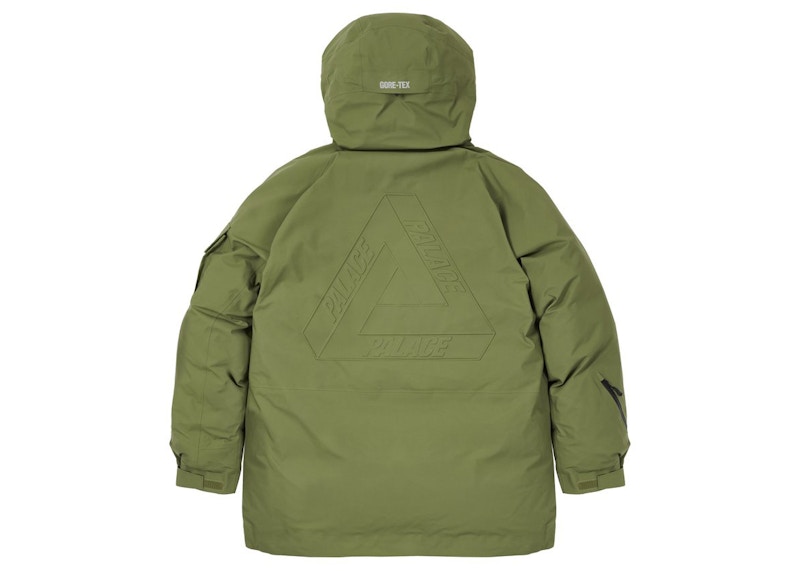 Palace GORE-TEX Arctic Cargo Parka Olive Men's - FW21 - US