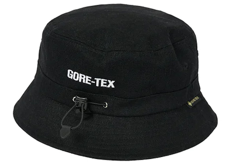 Palace Gore-tex bucket hat black denimカラーブラック - ハット