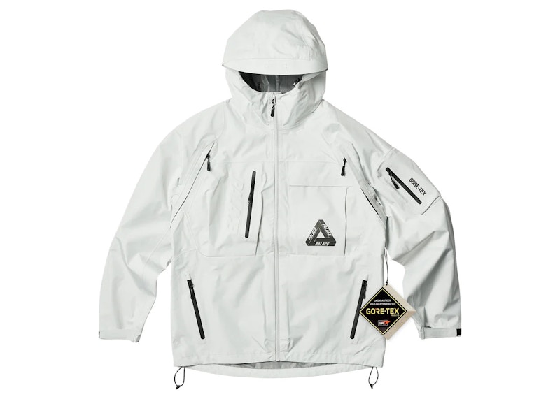 Pre-owned Palace Gore-tex Cargo Jacket White | ModeSens