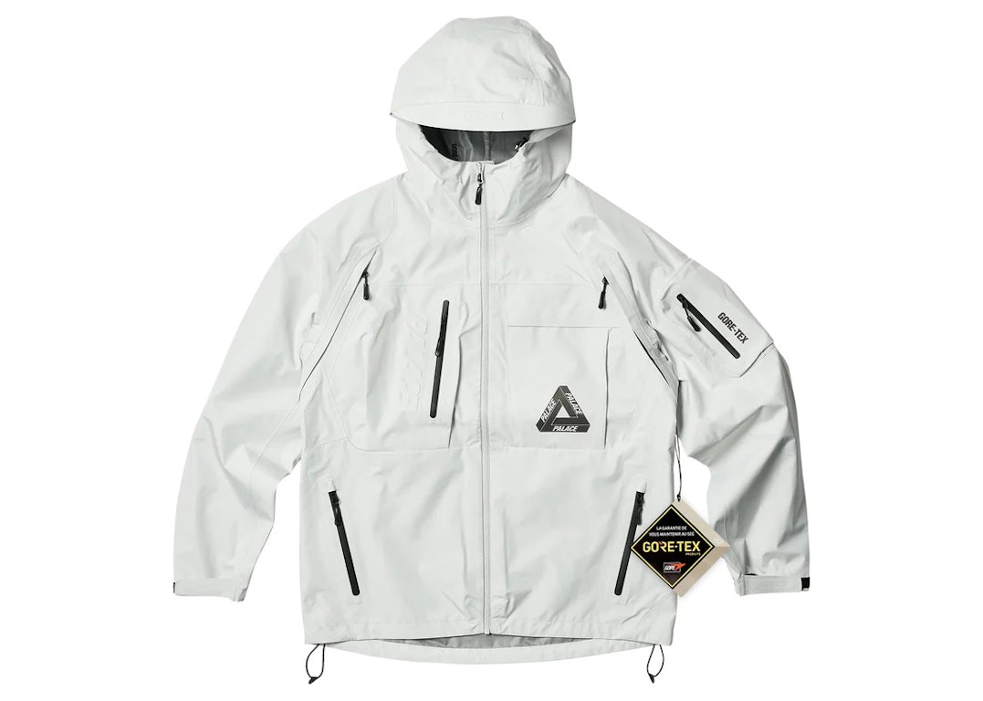 Pre-owned Palace Gore-tex Cargo Jacket White