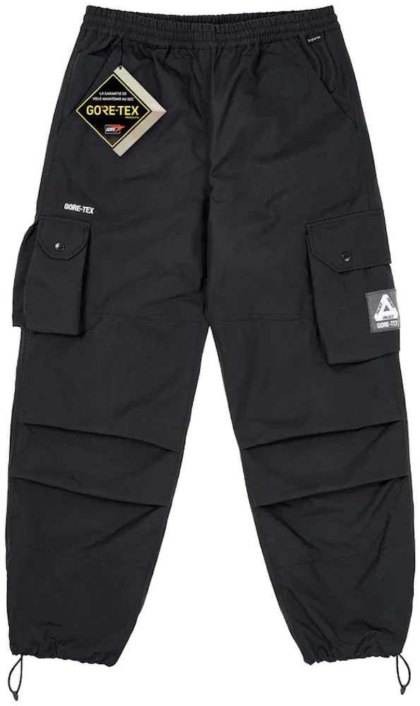 Palace GORE-TEX Cotton RS Cargo Pants Black Men's - FW23 - US