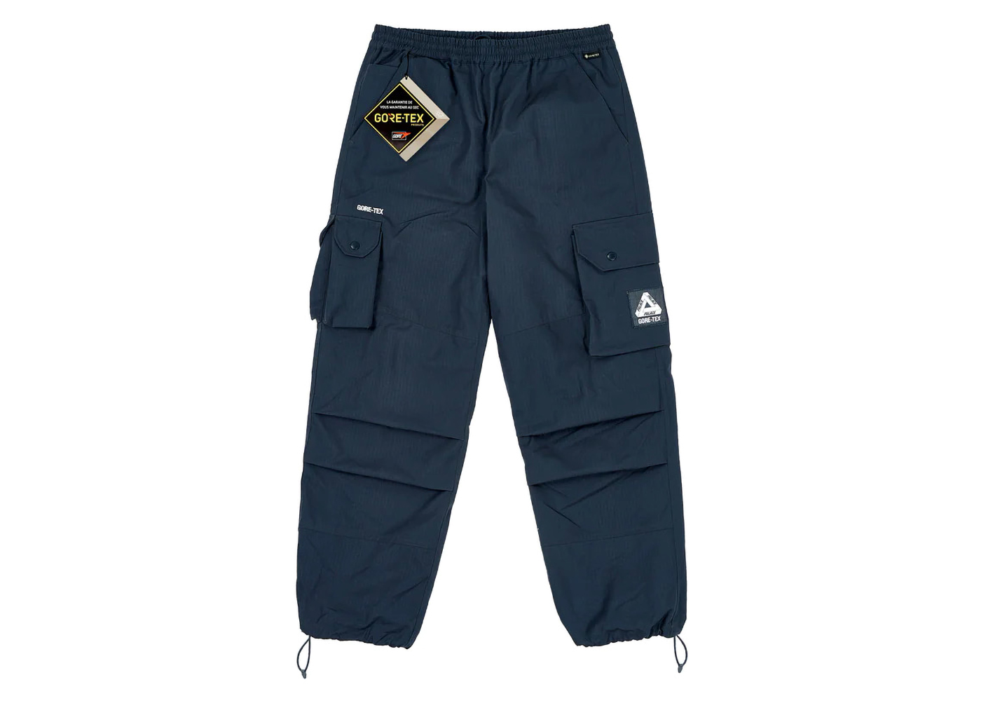 Palace GORE-TEX Cotton RS Cargo Pants Navy Men's - FW23 - US