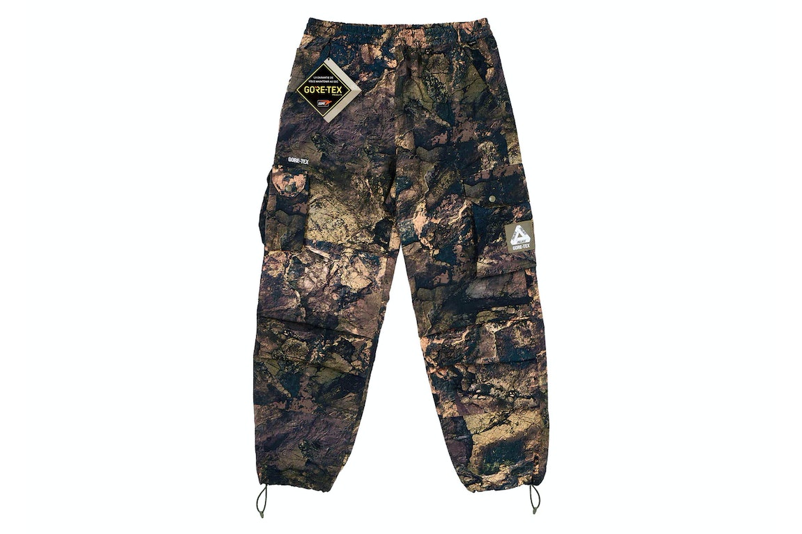 Pre-owned Palace Gore-tex Cotton Rs Cargo Pants Rockscape