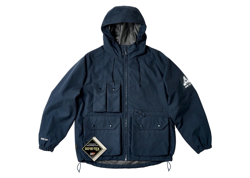 Palace GORE-TEX Cotton RS Jacket Navy Men's - FW23 - US