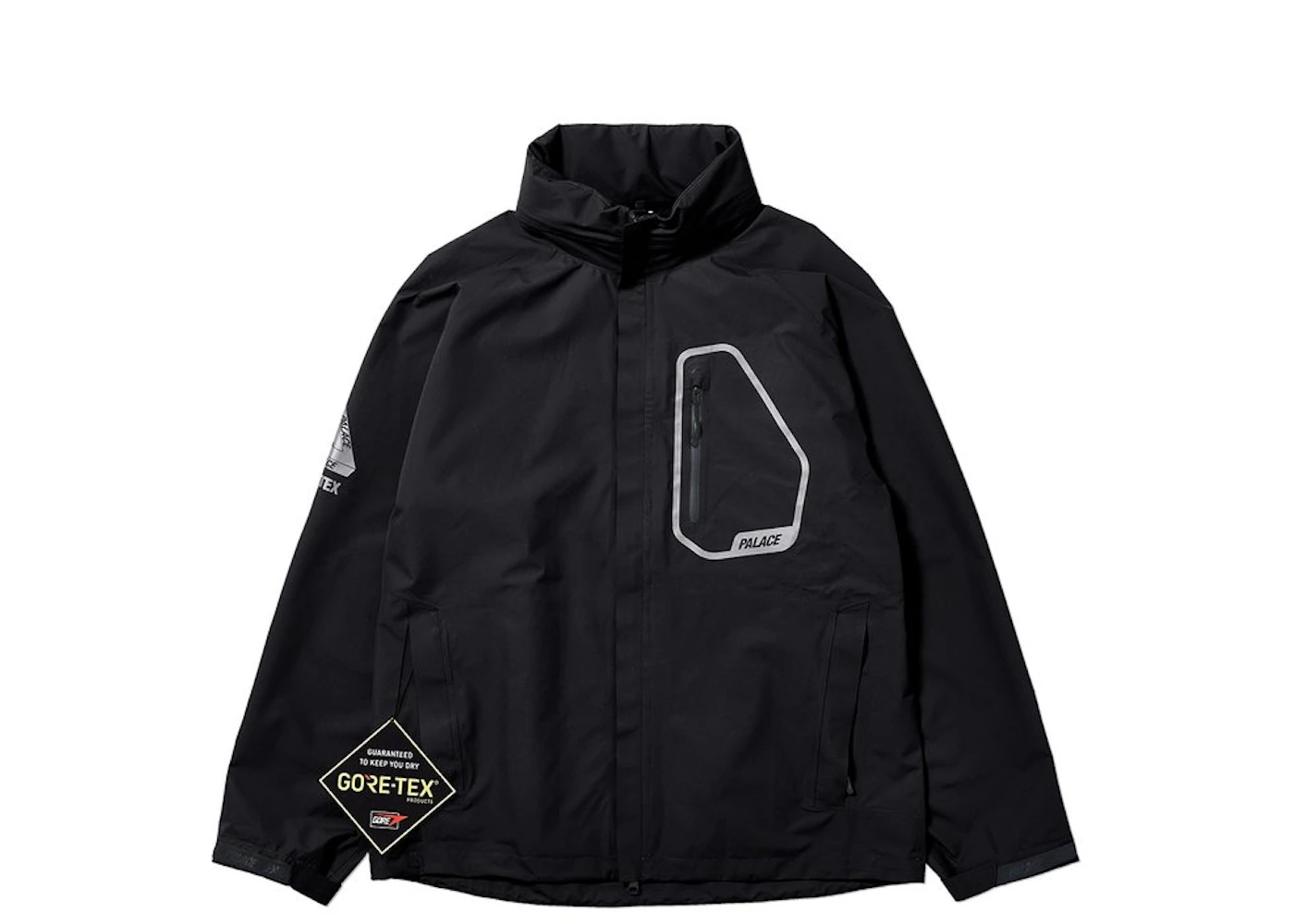 Palace Gore Tex Paclite Vent Jacket Black Ss Us Palace Gore Tex Paclite Vent Jacket Black Ss Us