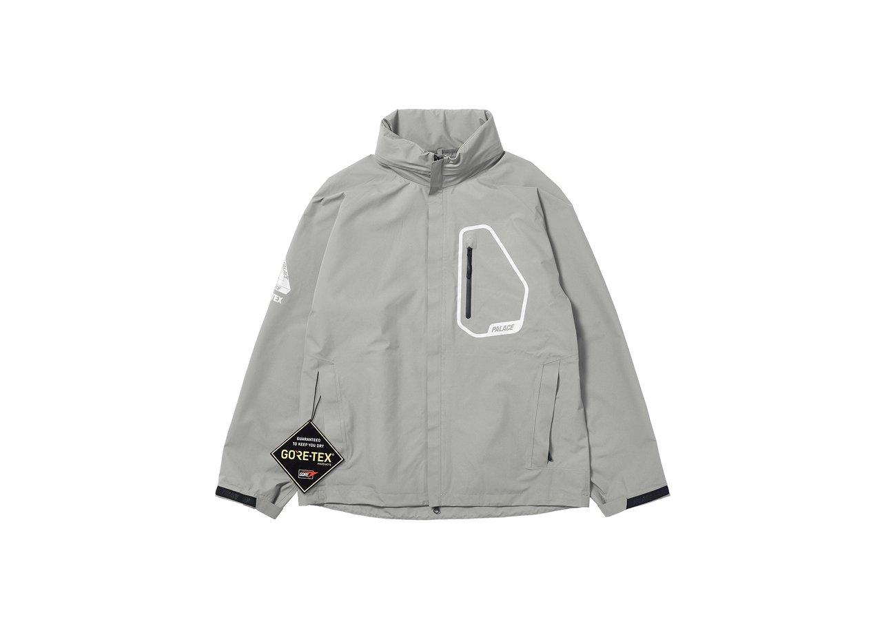 Palace GORE-TEX Paclite Vent Jacket Ghost Grey