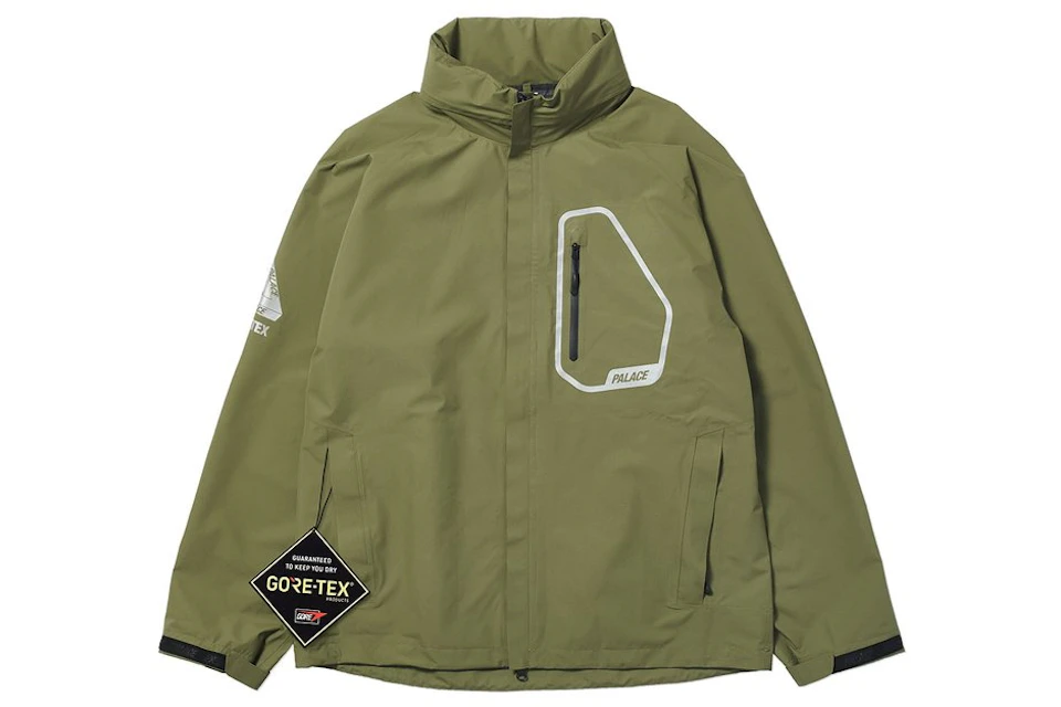 Palace Gore Tex Paclite Vent Jacket Green Ss Palace Gore Tex Paclite Vent Jacket Green Ss