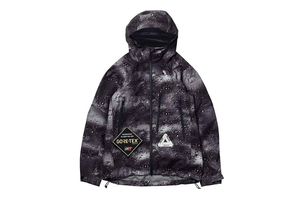 Palace GORE-TEX Palex Jacket Black Rain - FW19 Men's - US